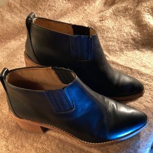 Madewell Ankle Boots, Women’s size 8, in great condition, pretty wooden heels